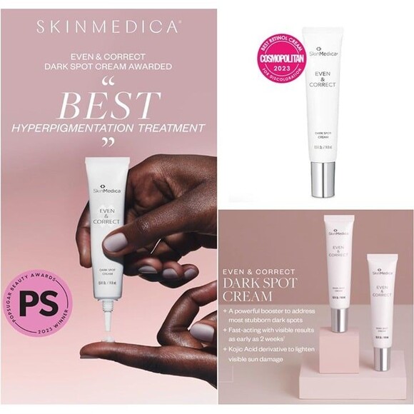 SkinMedica Even & Correct Dark Spot Cream Discoloration Brightening Antiaging - Picture 3 of 11